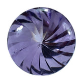 PINK AMETHYST BUFFTOP ROUND WITH TWISTED CONCAVE (DES#31) (MEDIUM) 15MM 9.90 Cts.