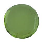 PERIDOT FACETED ROUNDEL PLATES (SI) 8MM 1.67 Cts.