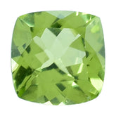 PERIDOT CUT (GREEN/CLEAN) CUSHION 5.00X5.00 MM 0.58 Cts.