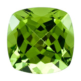 PERIDOT CUT (GREEN/CLEAN) CUSHION 9.00X9.00 MM 3.55 Cts.