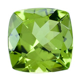 PERIDOT CUT (GREEN/CLEAN) CUSHION 7.00X7.00 MM 1.50 Cts.