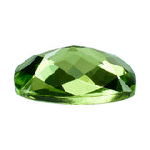 PERIDOT CHECKER CUT (GREEN/CLEAN) CUSHION 8.00X6.00 MM 1.34 Cts.