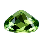 PERIDOT CHECKER CUT (GREEN/CLEAN) CUSHION 7.00X7.00 MM 1.42 Cts.