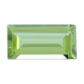 PERIDOT STEP CUT BAGUETTE (GREEN COLOR\CLEAN) 5.00X2.50 MM 0.20 Cts.