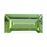 PERIDOT STEP CUT BAGUETTE (GREEN COLOR\CLEAN) 6.00X3.00 MM 0.35 Cts.