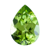 PERIDOT CUT (GREEN/CLEAN) PEAR 7.00X5.00 MM 0.69 Cts.