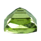 PERIDOT CHECKER CUT SQUARE 4.50MM 0.55 Cts.