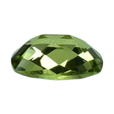 PERIDOT CHECKER CUT CUSHION (SI) 6.50X4.50MM 0.58 Cts.