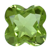 PERIDOT CUT CLOVER (CLEAN ) 6MM (THICKNESS:-3.60-4.00MM) 1.20 Cts.