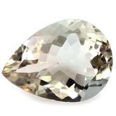 PEACH FLUORITE CUT PEAR 20X15MM 17.25 Cts.