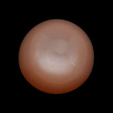 PEACH MOONSTONE ROUND CAB 13.00MM 7.33 Cts.
