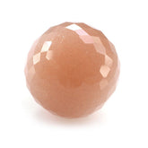 PEACH MOONSTONE FACETED DROPS (FULL DRILL) 17X12MM 14.32 Cts.