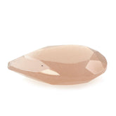 PEACH MOONSTONE BOTH SIDE TABLE CUT PEAR 12X8MM 2.16 Cts.