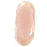 PEACH MOONSTONE CUT CUSHION 25.50X11MM 9.08 Cts.