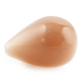 PEACH MOONSTONE PLAIN DROPS (HALF DRILL) 17X12MM 14.72 Cts.