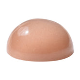 PEACH MOONSTONE PLAIN CAB ROUND CLEAN 14.00X14.00 MM 10.16 Cts.