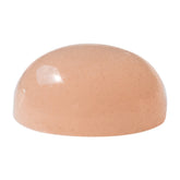 PEACH MOONSTONE PLAIN CAB ROUND CLEAN 7.00X7.00 MM 1.34 Cts.