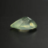 PREHNITE CUT PEAR 12X8MM 3.19 Cts.