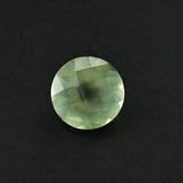 PREHNITE CHECKER CUT ROUND 8MM 1.84 Cts.