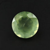PREHNITE CUT ROUND 12MM 6.13 Cts.