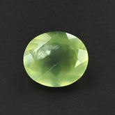 PREHNITE CUT OVAL 14X12MM 7.67 Cts.