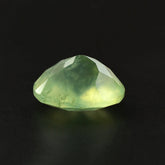 PREHNITE CHECKER CUT OVAL 12X10MM 5.20 Cts.