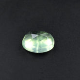 PREHNITE ROSE CUT OVAL CAB 10X8MM 2.88 Cts.