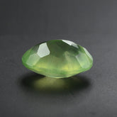 PREHNITE CHECKER CUT OVAL 14X10MM 6.80 Cts.