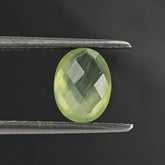 PREHNITE BRIOLETTE OVAL 8X6MM 1.25 Cts.