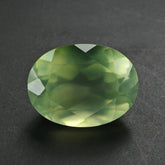 PREHNITE CUT OVAL 16X12MM 10.75 Cts.