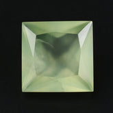 PREHNITE PRINCESS CUT SQUARE 12MM 7.43 Cts.