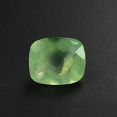 PREHNITE CHECKER CUT CUSHION 12X10MM 5.60 Cts.