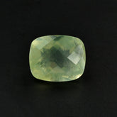 PREHNITE CHECKER CUT CUSHION 12X10MM 5.91 Cts.