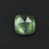 PREHNITE ROSE CUT CUSHION CAB 8MM 2.23 Cts.