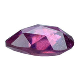 PINK SAPPHIRE (GLASS FILLED) ROSE CUT BACK IRREGULAR PEAR 8.50X6.50MM 1.58 Cts.