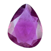 PINK SAPPHIRE (GLASS FILLED) ROSE CUT BACK IRREGULAR PEAR 13.50X10.50MM 4.39 Cts.