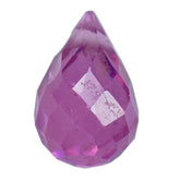 PINK SAPPHIRE FACETED DROP (FULL DRILL) 6X4MM 0.88 Cts.
