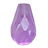 PINK SAPPHIRE FACETED DROPS (HALF DRILL) 5X3MM 0.42 Cts.