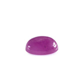 PINK SAPPHIRE (GLASSFILLED) PLAIN OVAL CAB 8X6MM 1.85 Cts.