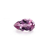 PINK TOURMALINE CHECKER CUT PEAR 5.00X3.00 0.20 Cts.