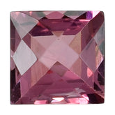 PINK TOURMALINE CHECKER CUT SQUARE 4MM 0.38 Cts.