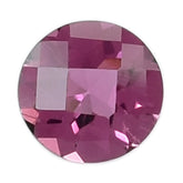PINK TOURMALINE CHECKER CUT ROUND 3.50MM 0.18 Cts.