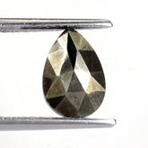 PYRITE ROSE CUT BRIOLETTE PEAR (FULL DRILL) 11X7.50MM 4.17 Cts.