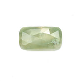 QUARTZ CAT'S EYE GREY CUT CUSHION CAB 18.00X10.00 MM 5.15 Cts.