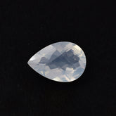 QUARTZ BLUE MOON CHECKER CUT (A/CLEAN) PEAR 13.00X9.00 MM 3.41 Cts.