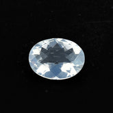 BLUE MOON QUARTZ CHECKER CUT OVAL (A/CLEAN) 16.00X12.00 MM 7.61 Cts.