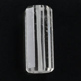 CRYSTAL STEP CUT BARREL (FULL DRILL 1MM) (HI) 20X8MM 13.20 Cts.