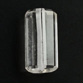 CRYSTAL STEP CUT BARREL (FULL DRILL 1MM) (HI) 14.50X7MM 7.43 Cts.