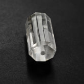 CRYSTAL STEP CUT BARREL (FULL DRILL 1MM) (HI) 14.50X7MM 7.43 Cts.