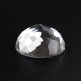 CRYSTAL FLOWER CUT ROUND CAB 6MM 0.76 Cts.